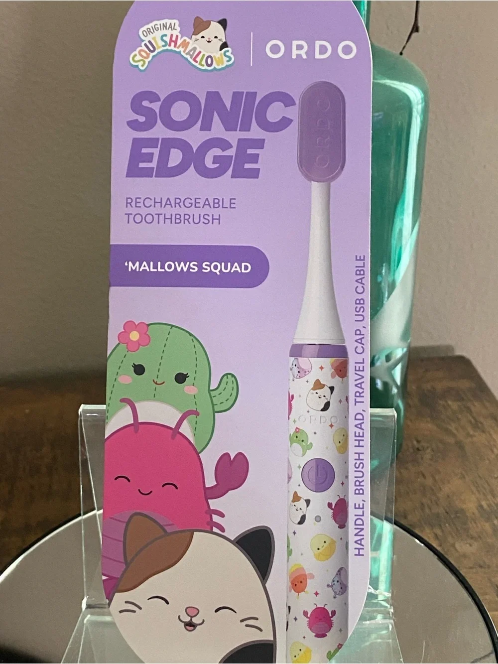 Ordo Sonic Edge Rechargeable Toothbrush ‘Mallows Squad', new!